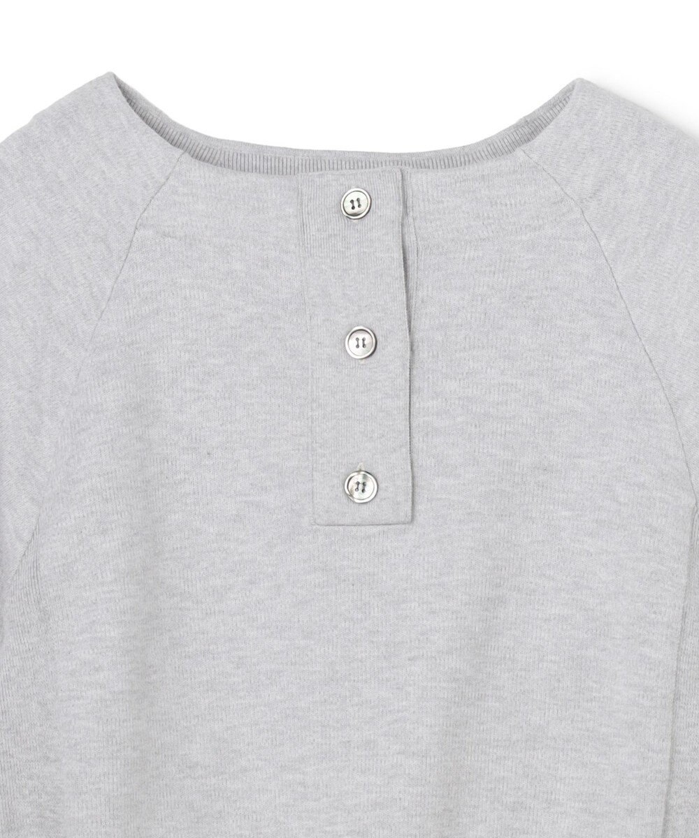 uncrave スウェットライクニット ヘンリーネックトップス 