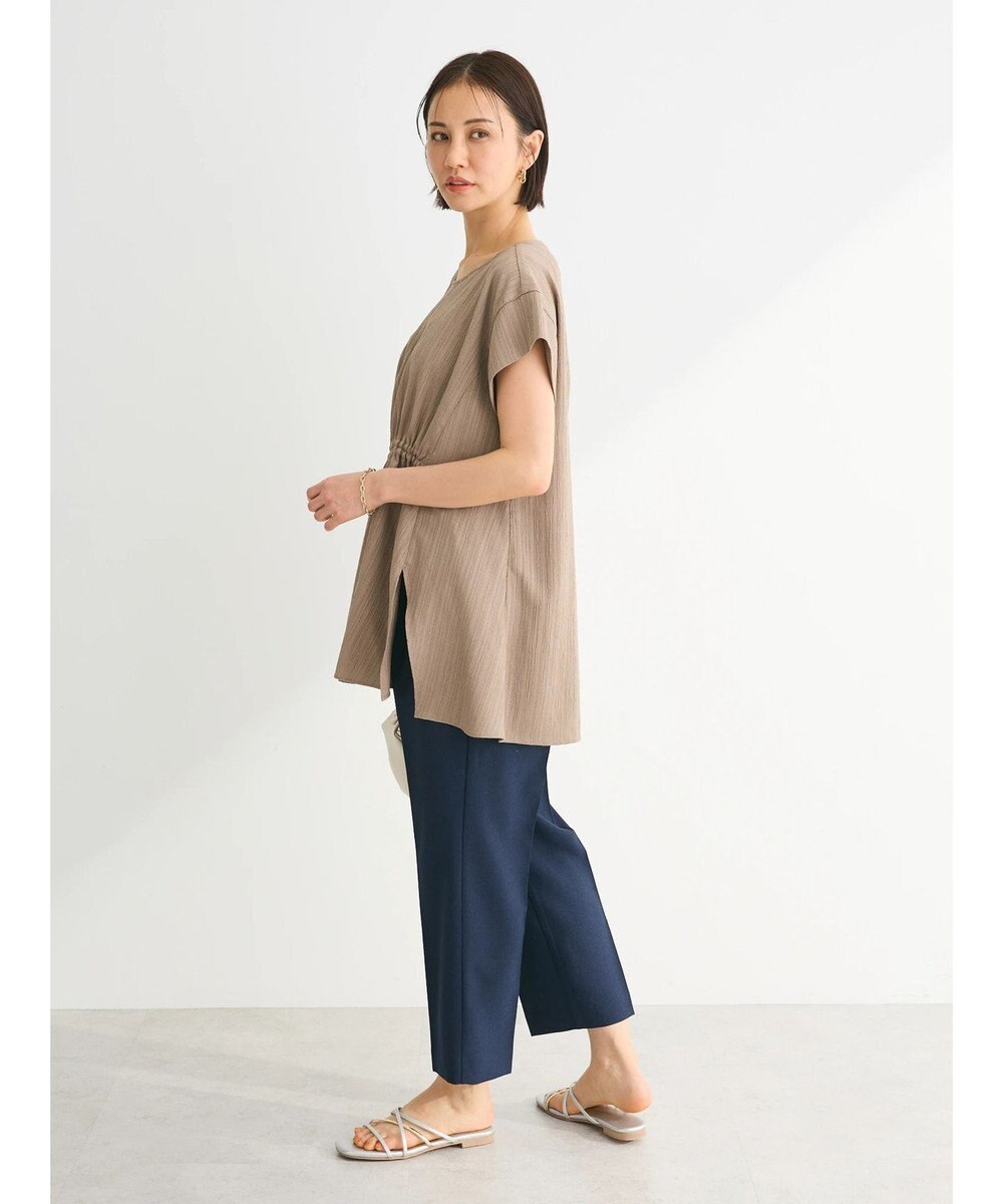 Green Parks 変形ストライプジャガードチュニック 