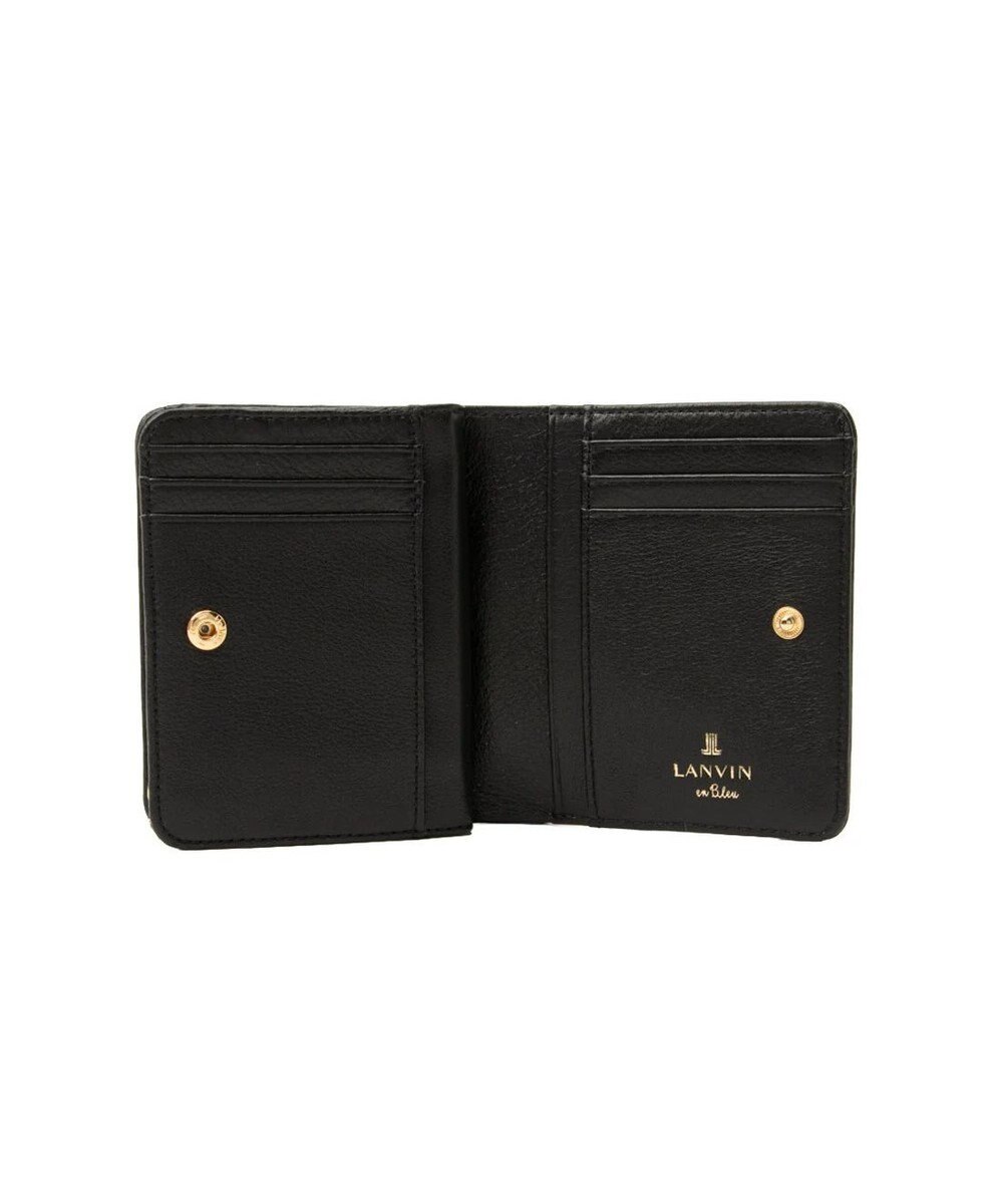 LANVIN en Bleu デクール 二つ折りLファスナー財布 