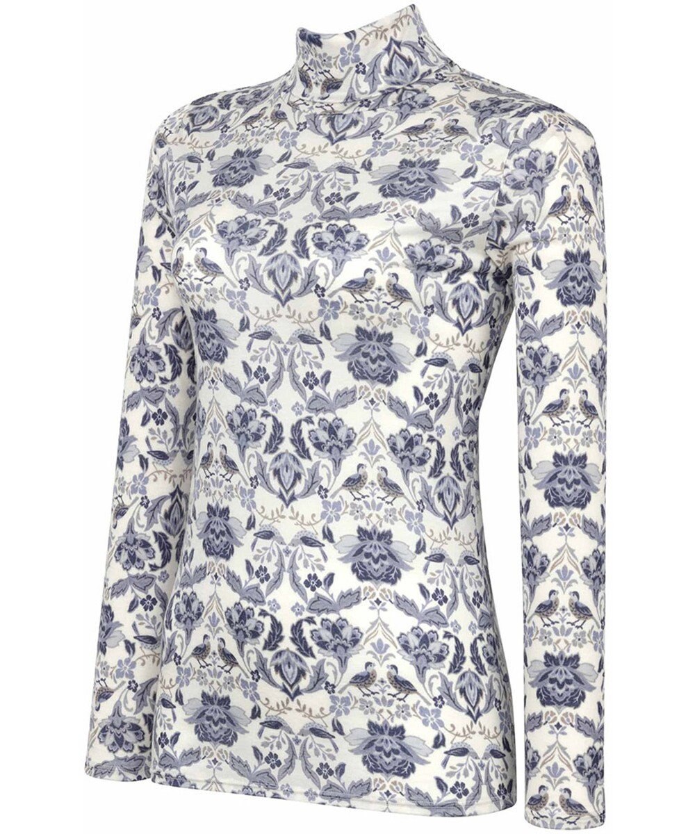 WACOAL あったかTシャツ あったかインナー アウターとしても利用可 保温性 ハイネック 10分袖 長袖 レディース CLD726 /ワコール 