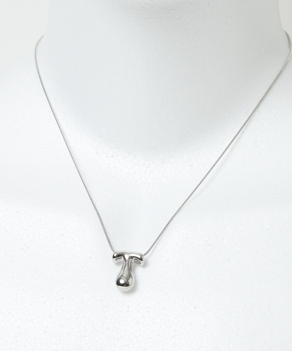 WEGO Lぷっくりイニシャルネックレス 