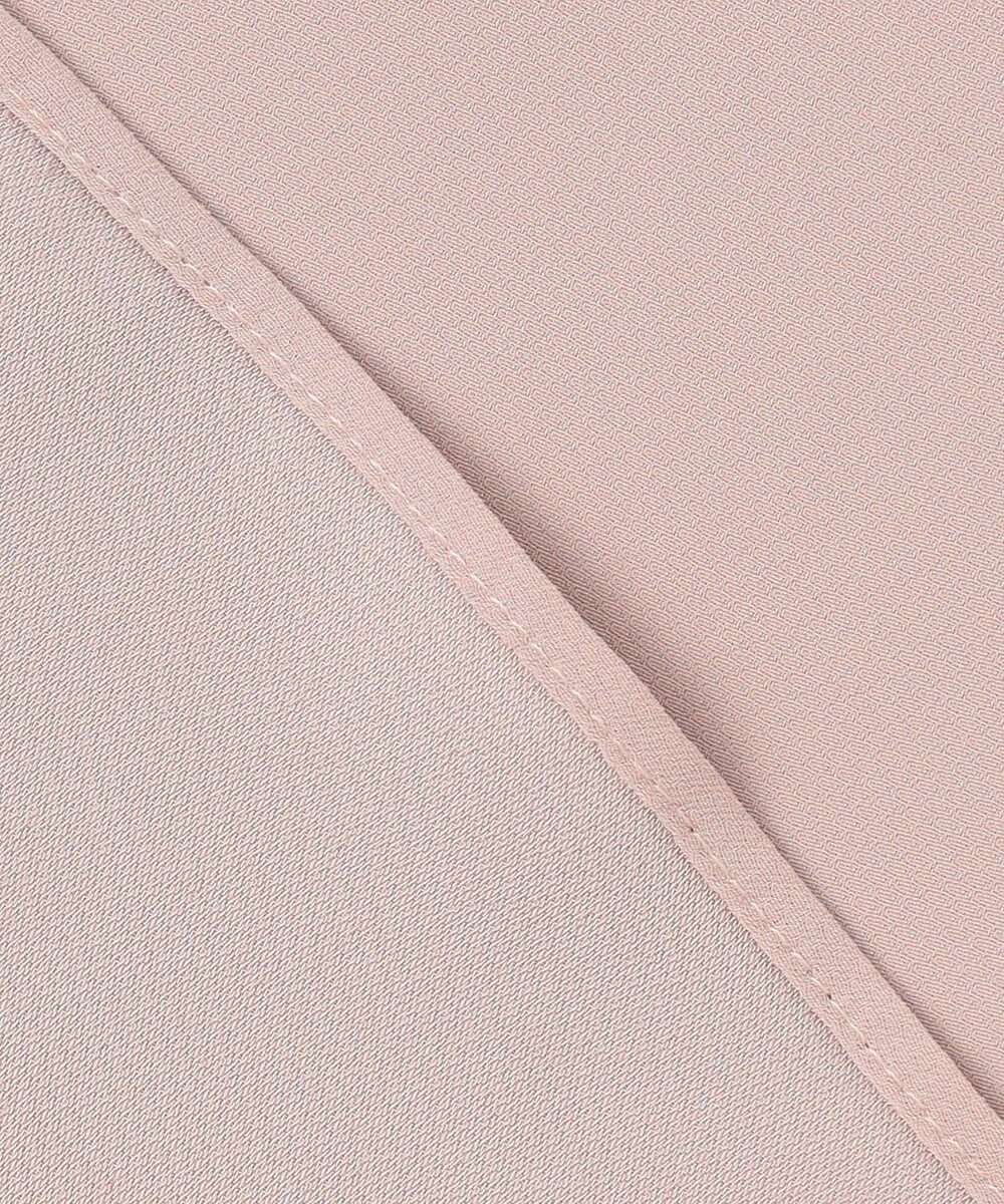 ICB L 【接触冷感・UVケア・速乾・洗える】BackSatinAmunzen 配色ボウタイブラウス 