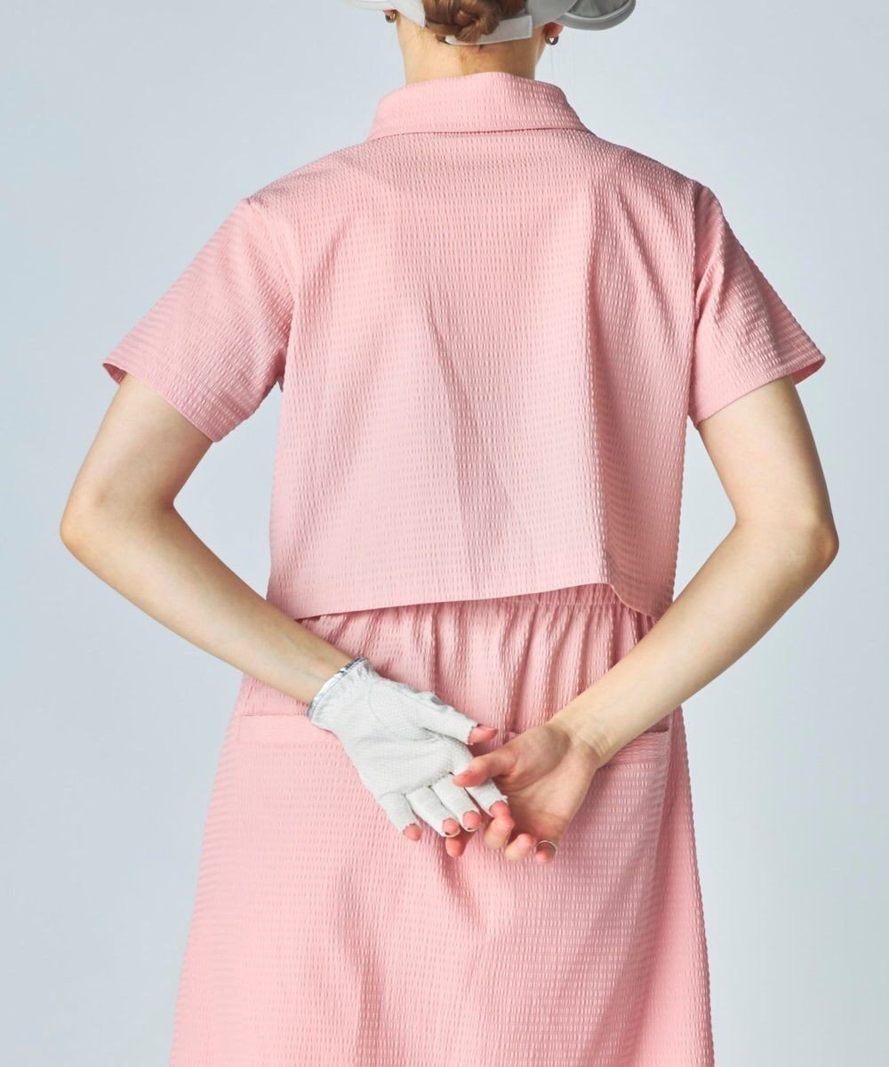 FILA GOLF／marie claire 【marie claire SPORT】 シアサッカーワンピース 