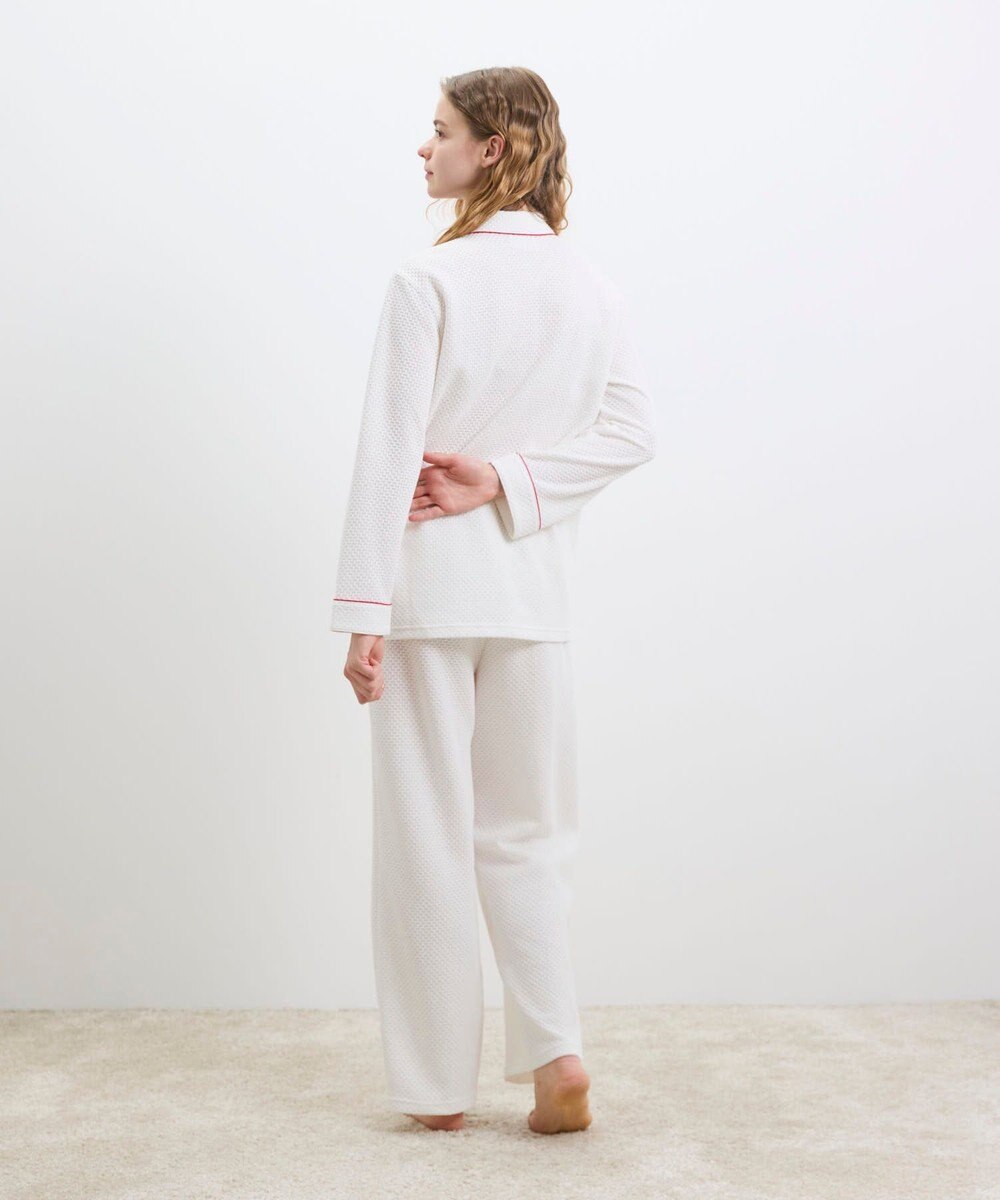 une nana cool 【綿混】丸襟ぽこぽこNew Yearパジャマ 