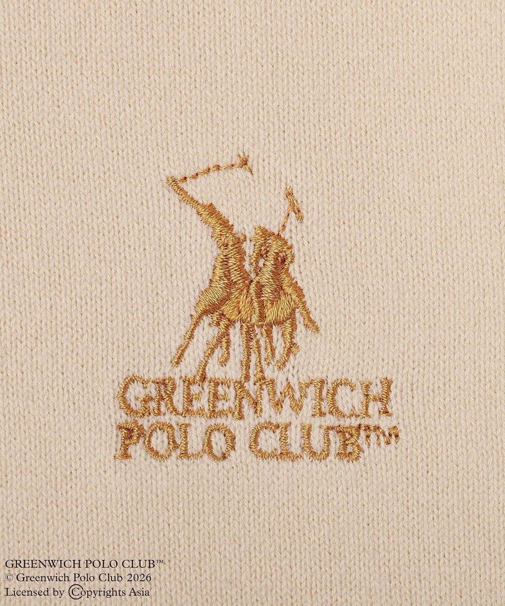 Green Parks GREENWICH POLO CLUB(TM)布帛ドッキングポロニットプルオーバー 