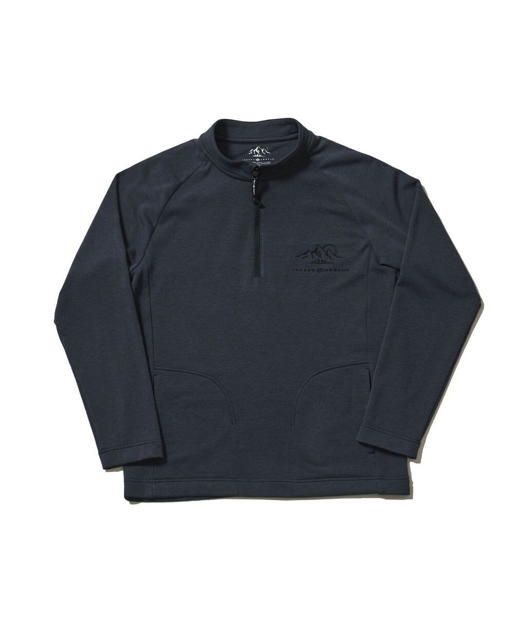 JOSEPH ABBOUD MOUNTAIN 【UNISEX】ウォームバックフリース カットソー 