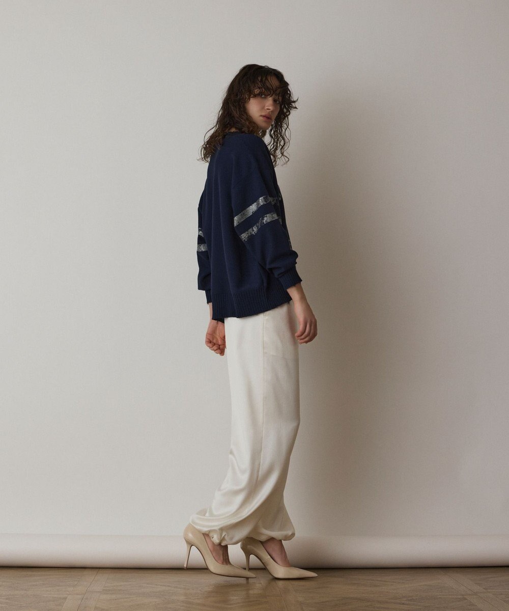 GRACE CONTINENTAL ナンバリングニットトップ 