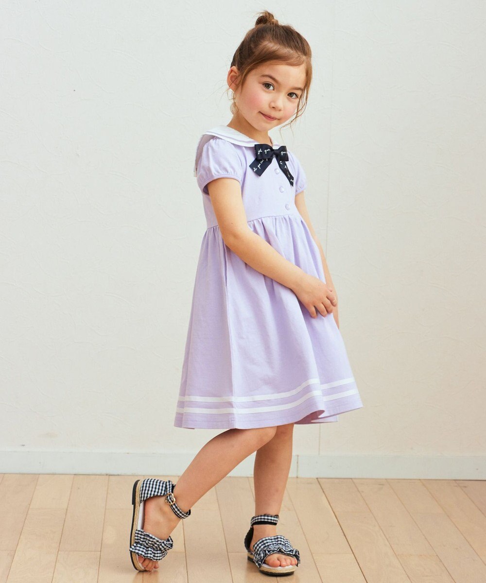 ANY KIDS セーラーカラー ワンピース 