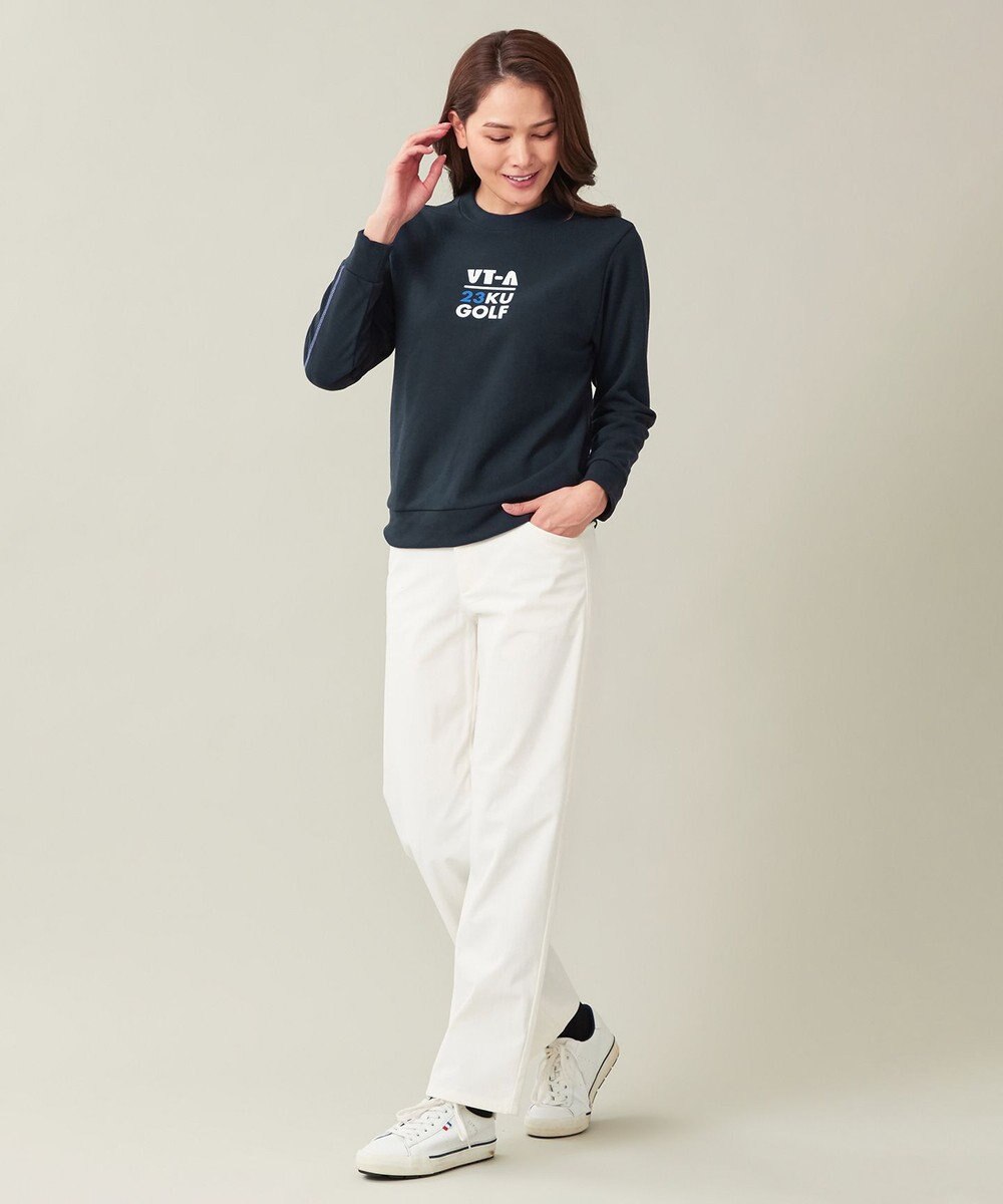 23区GOLF 【WOMEN】【ストレッチ】コーデュロイ カラーパンツ 