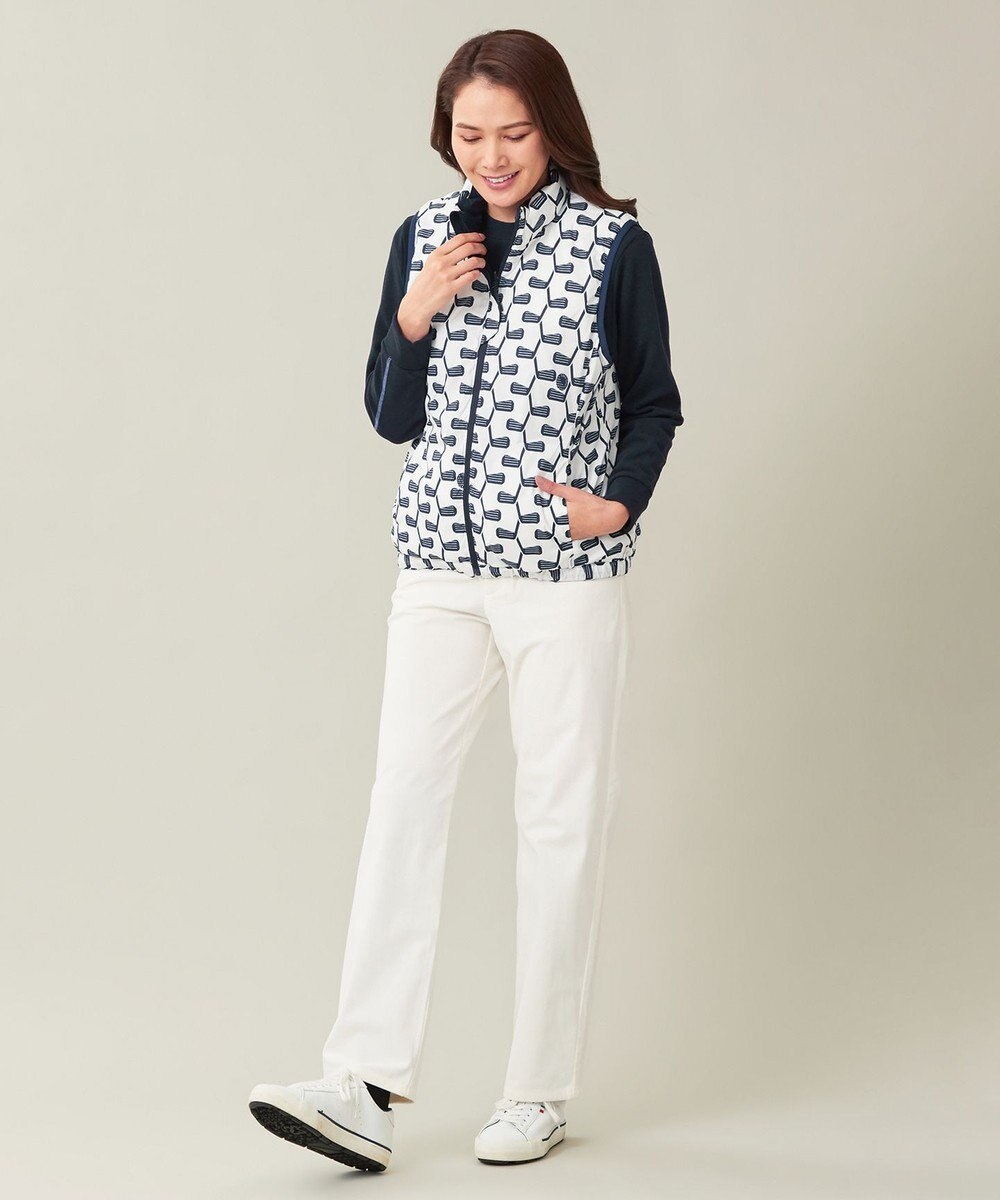 23区GOLF 【WOMEN】【ストレッチ】コーデュロイ カラーパンツ 