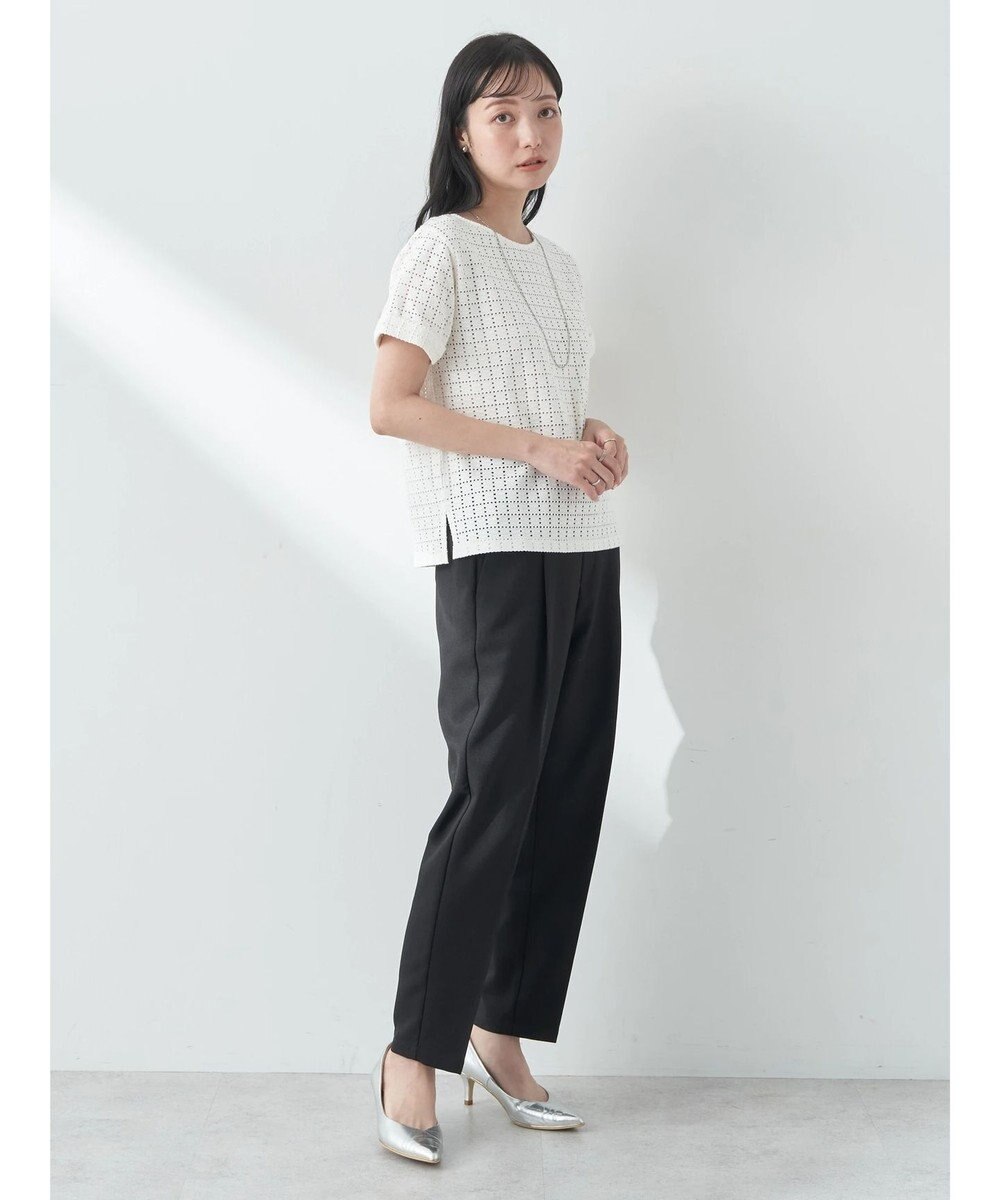 earth music&ecology ジャガードレースプルオーバー 