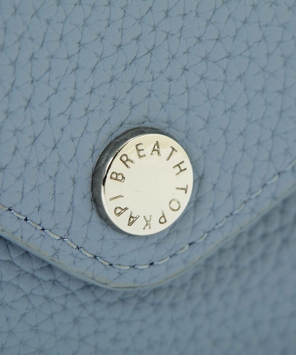 TOPKAPI 【Breath TOPKAPI】DUAL デュアル シュリンクレザー バイカラー フラグメントケース　薄型 / 軽量 