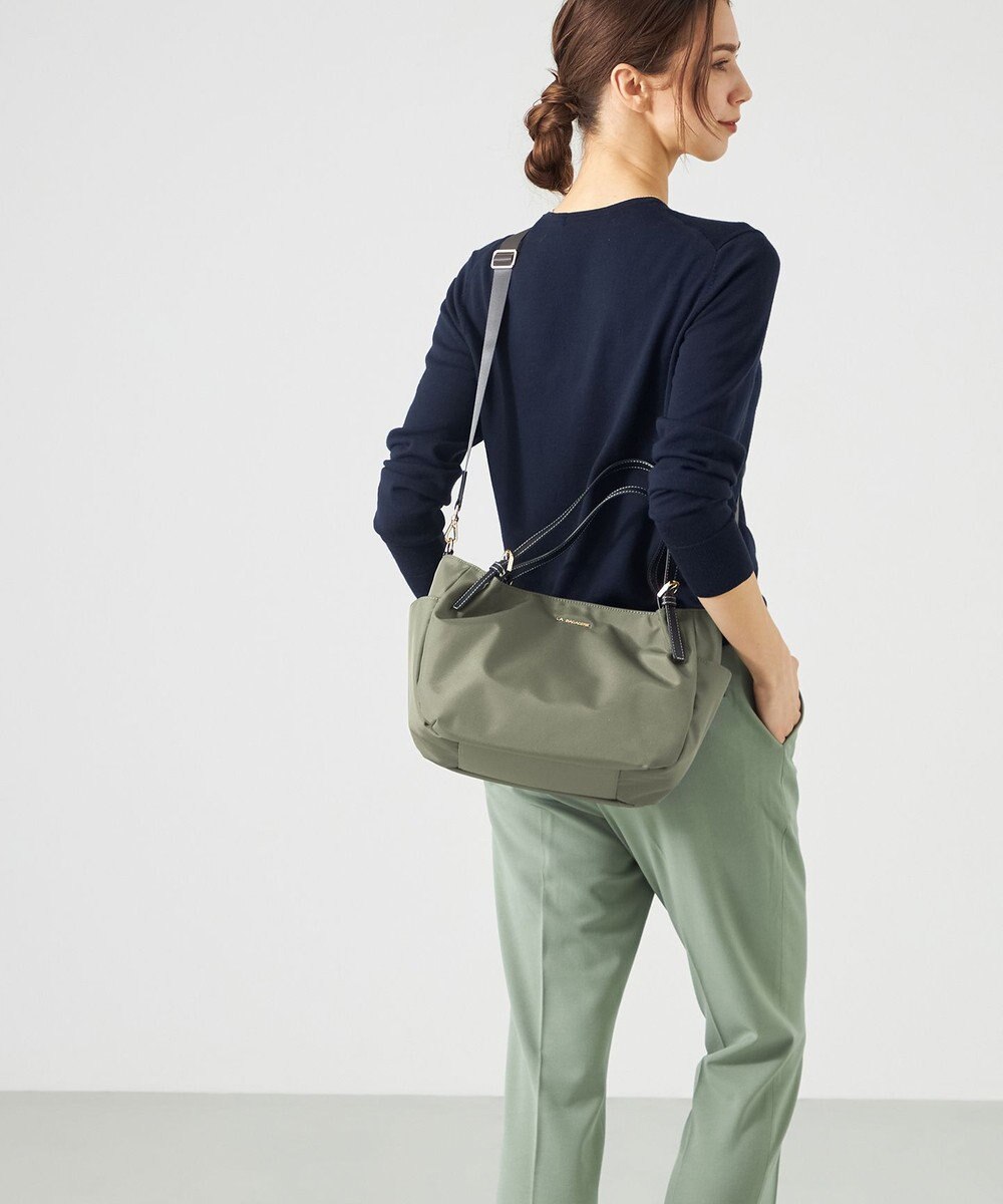 LA BAGAGERIE ポリエステルキャンバス　2WAYミニトート 