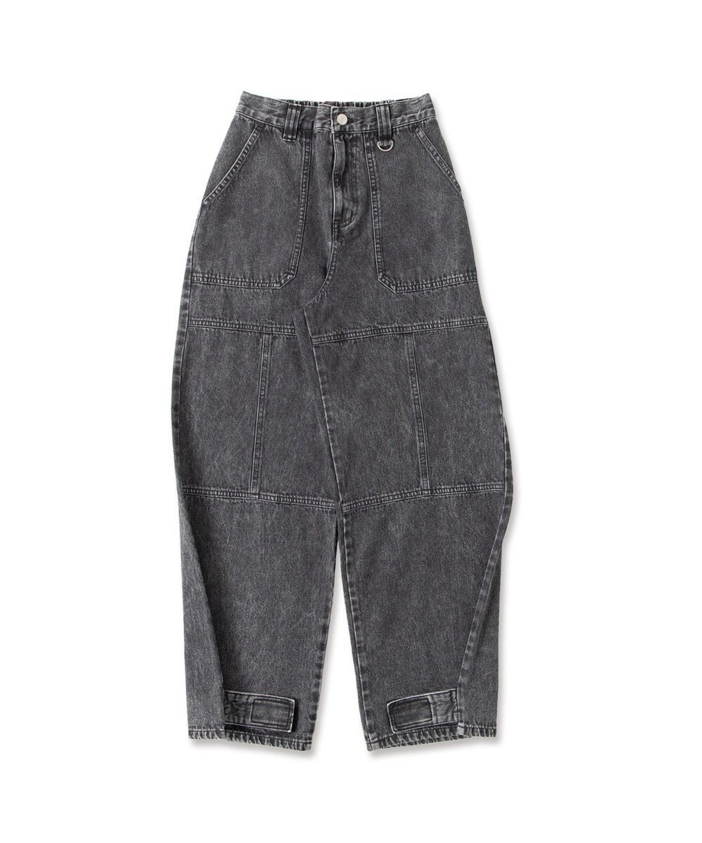 WEGO デニムベイカーステッチパンツ 