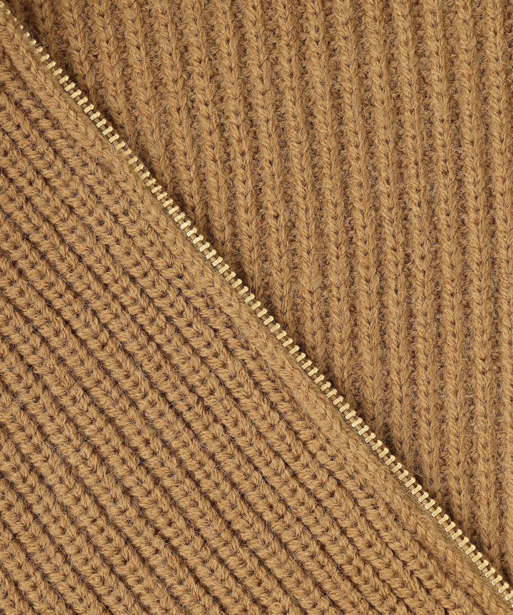 Feroux 【洗える・古畑星夏さん着用】フルジップ ニット 