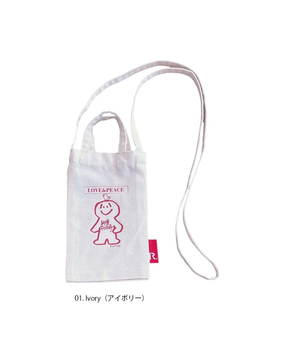 ROOTOTE 6833【直営限定:ミスターフレンドリー】FR.リサイクルコットン.サコッシュ 