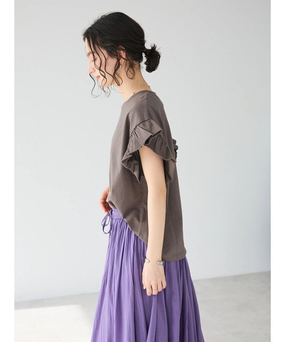 CRAFT STANDARD BOUTIQUE 袖ギャザーフレアプルオーバー 