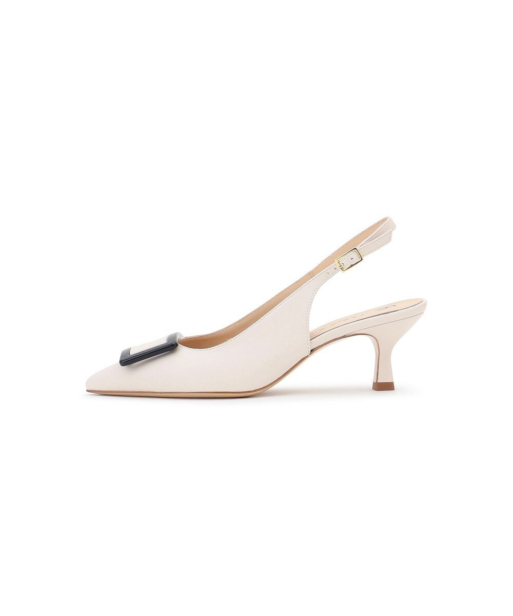 GRACE CONTINENTAL FABIO RUSCONI スクエアバックルサンダル 