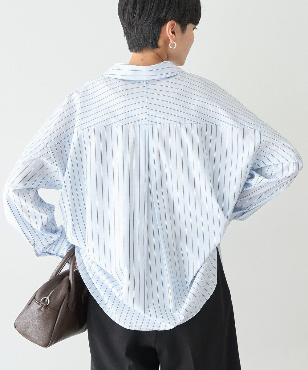 AMERICAN HOLIC 抜け衿スキッパーシャツ 