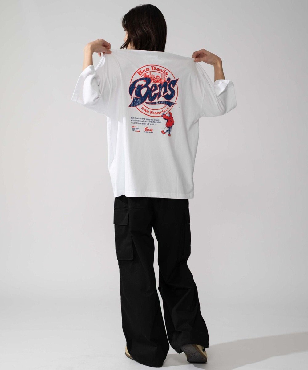 WEGO 【ユニセックス着用ITEM】別注BENDAVISサークルロゴグラフィックT（SS） 