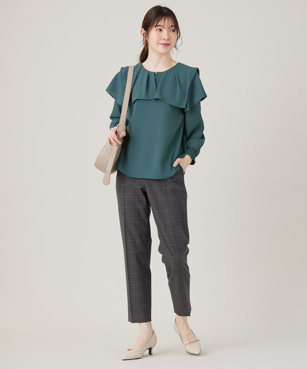 ANY SIS 【保温効果/ストレッチ】シリーズ累計13万枚突破！ビューティサーモ テーパードパンツ 