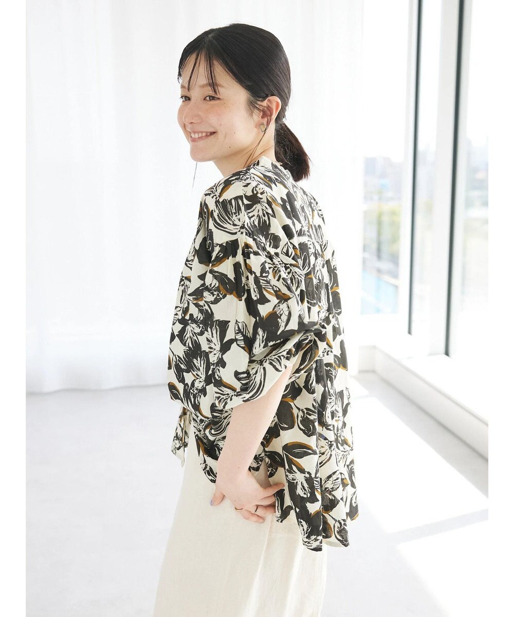 CRAFT STANDARD BOUTIQUE インド綿アソート柄シャツチュニック 