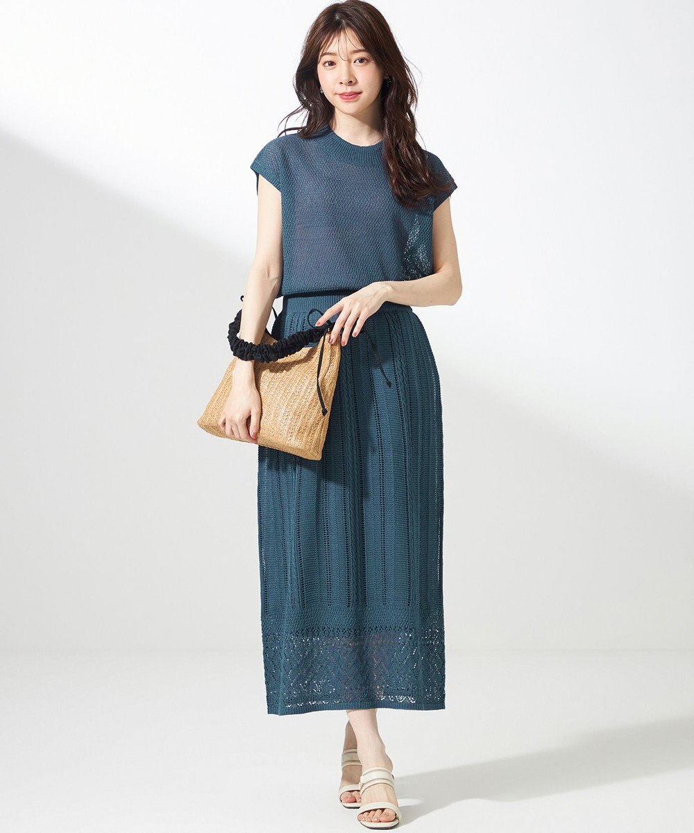 ANY SIS 【2点セット】ニット セットアップ 