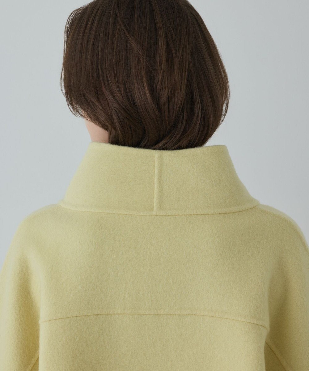 GRACE CONTINENTAL ストール付リバージップブルゾン 