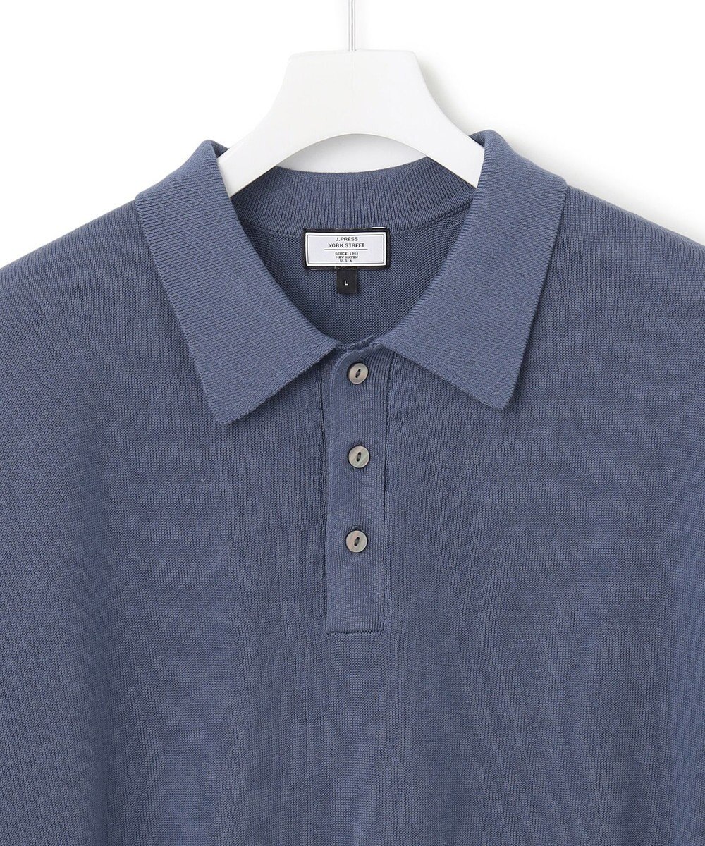 J.PRESS YORK STREET 【UNISEX】ニットポロシャツ 