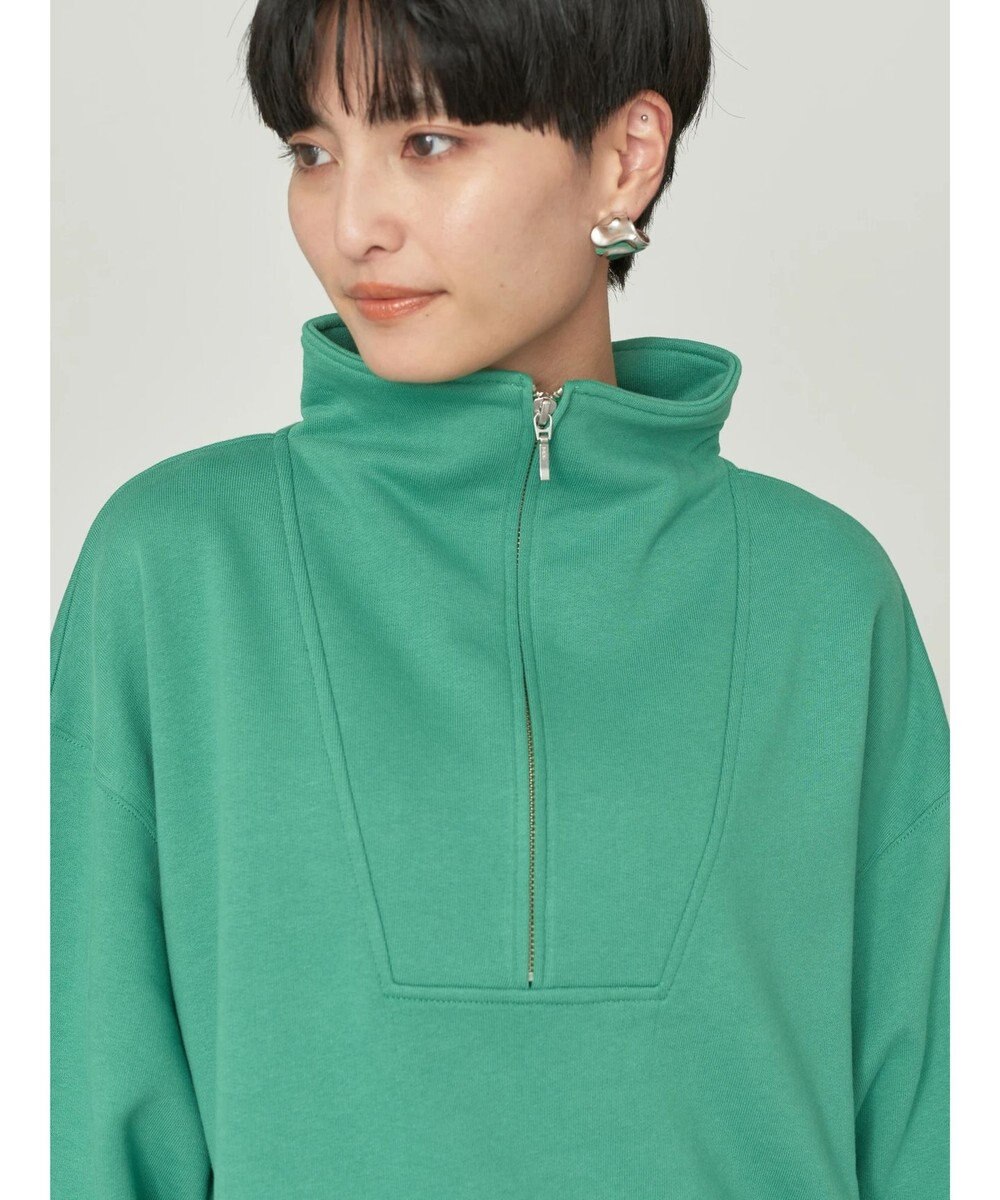 AMERICAN HOLIC ハーフＺＩＰ裏毛チュニック 