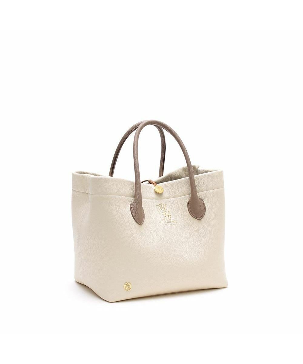 A.D.M.J. 【牛革】モーツァルト/スパニッシュレザーバイカラー金ボタントートM 