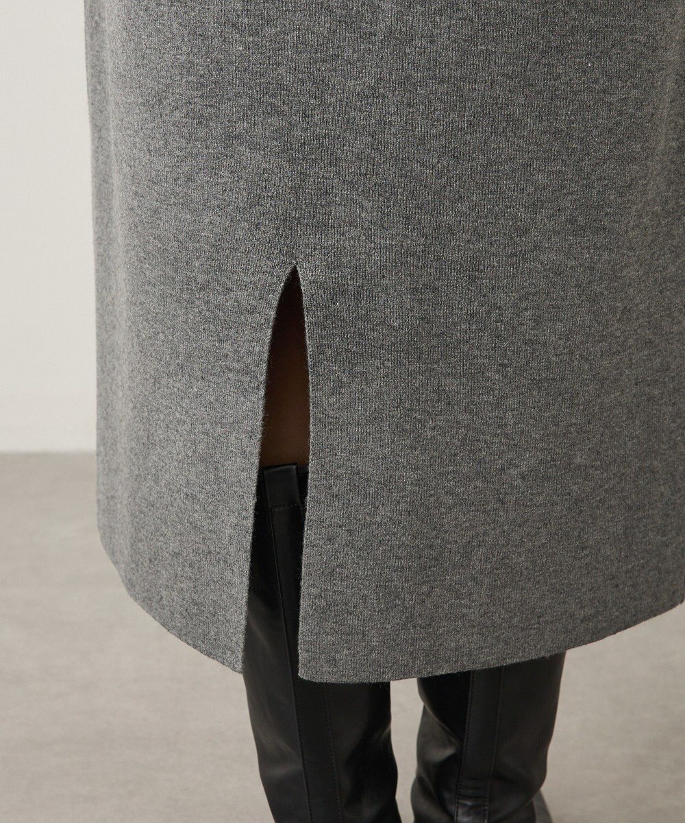 CRAFT STANDARD BOUTIQUE ポロ衿ニットワンピース 