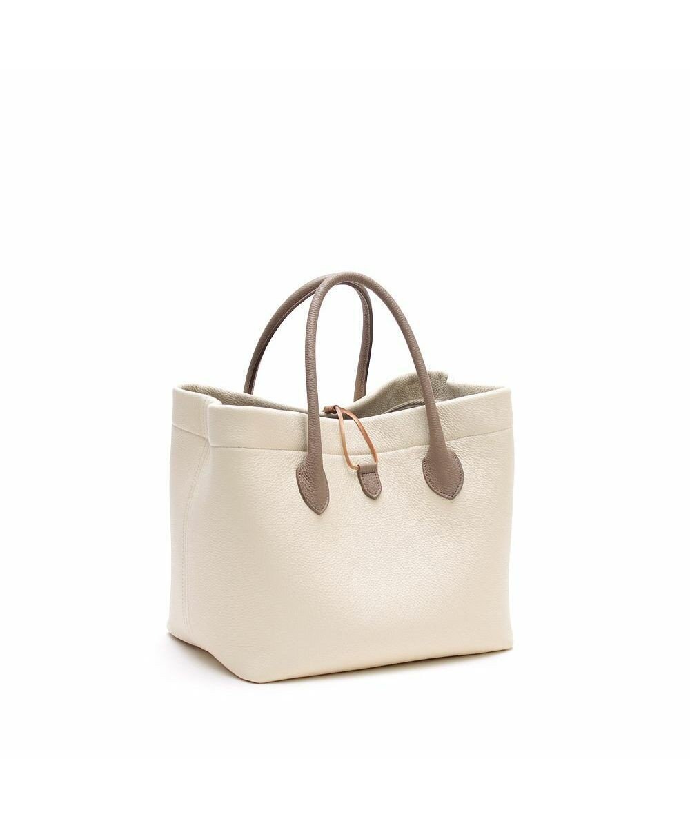 A.D.M.J. 【牛革】モーツァルト/スパニッシュレザーバイカラー金ボタントートM 