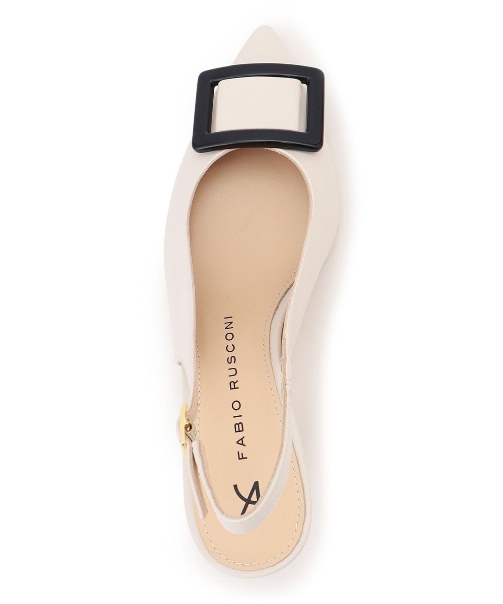 GRACE CONTINENTAL FABIO RUSCONI スクエアバックルサンダル 