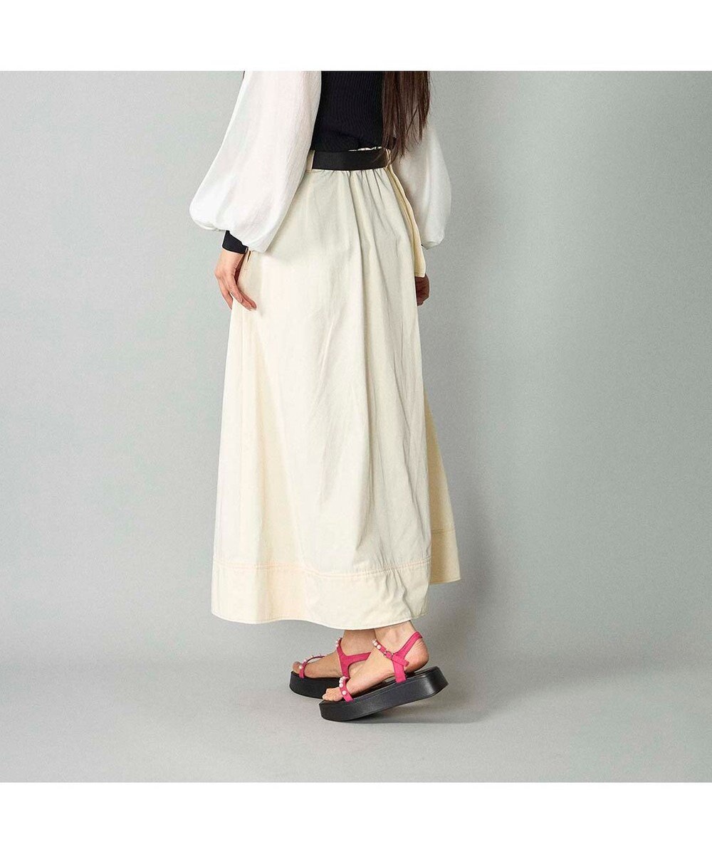 MODE ET JACOMO <noyau>パールデザイン厚底スポーツサンダル 