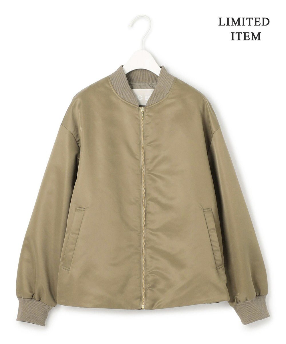 ICB 【WEB限定】 ナイロンラスターサテン MA-1 