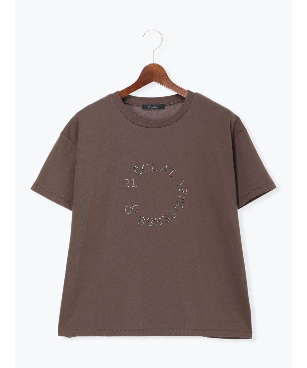 Te chichi ラインストーンサークルロゴTシャツ《新色追加》 