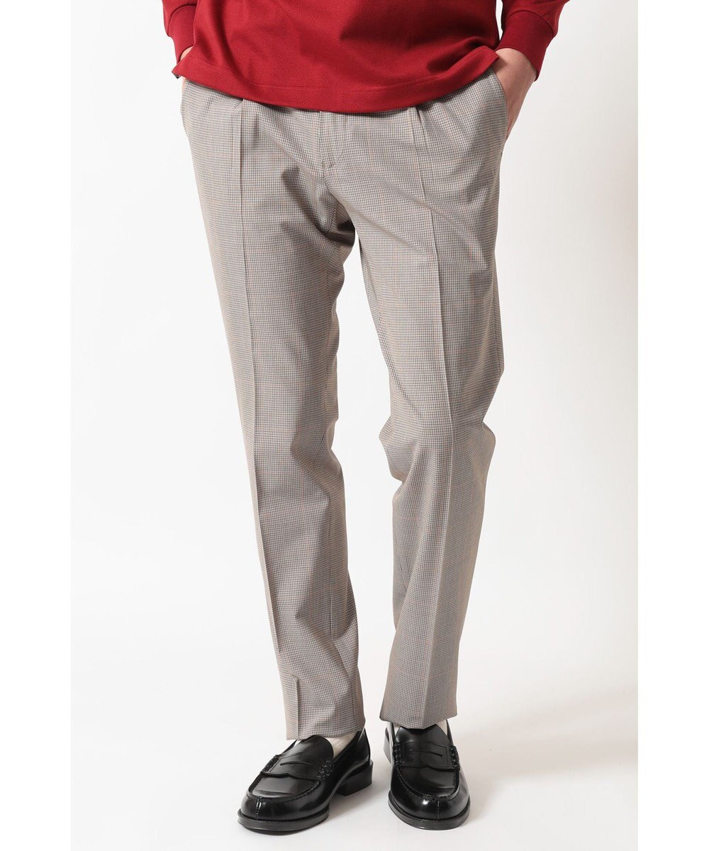 DAKS ストレッチテーパードパンツ 