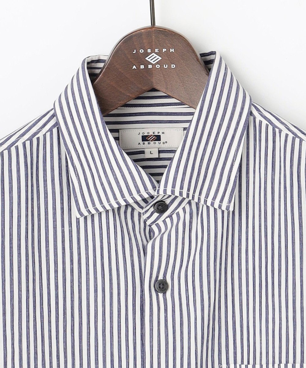 JOSEPH ABBOUD 【イージーケア・JAPANファブリック】ブロックストライプ シャツ 