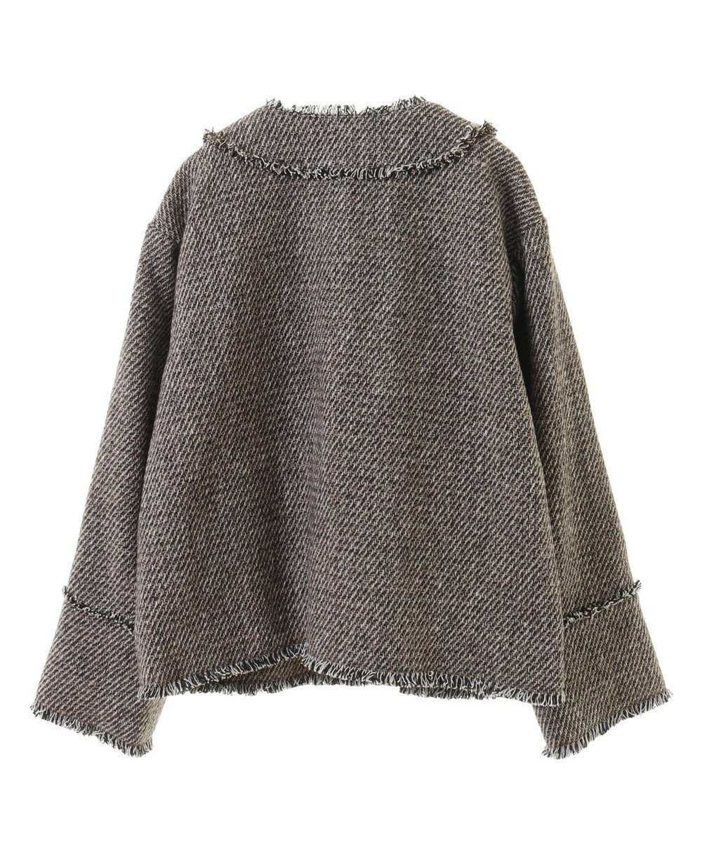 CRAFT STANDARD BOUTIQUE ツイードフリンジジャケット 