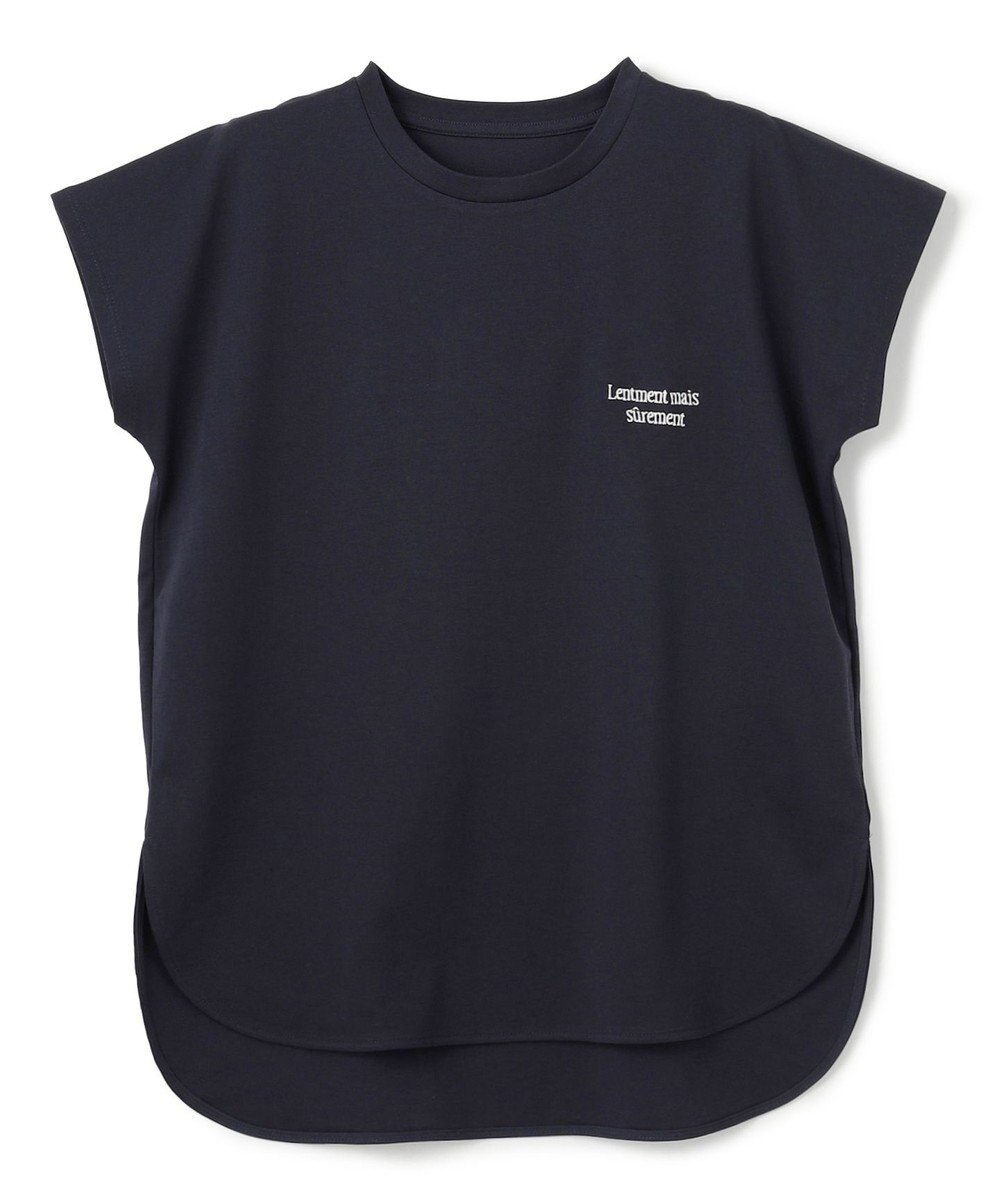 UNFILO 【新色追加】BEAUTY FORM-Tコットン ロゴフレンチT 