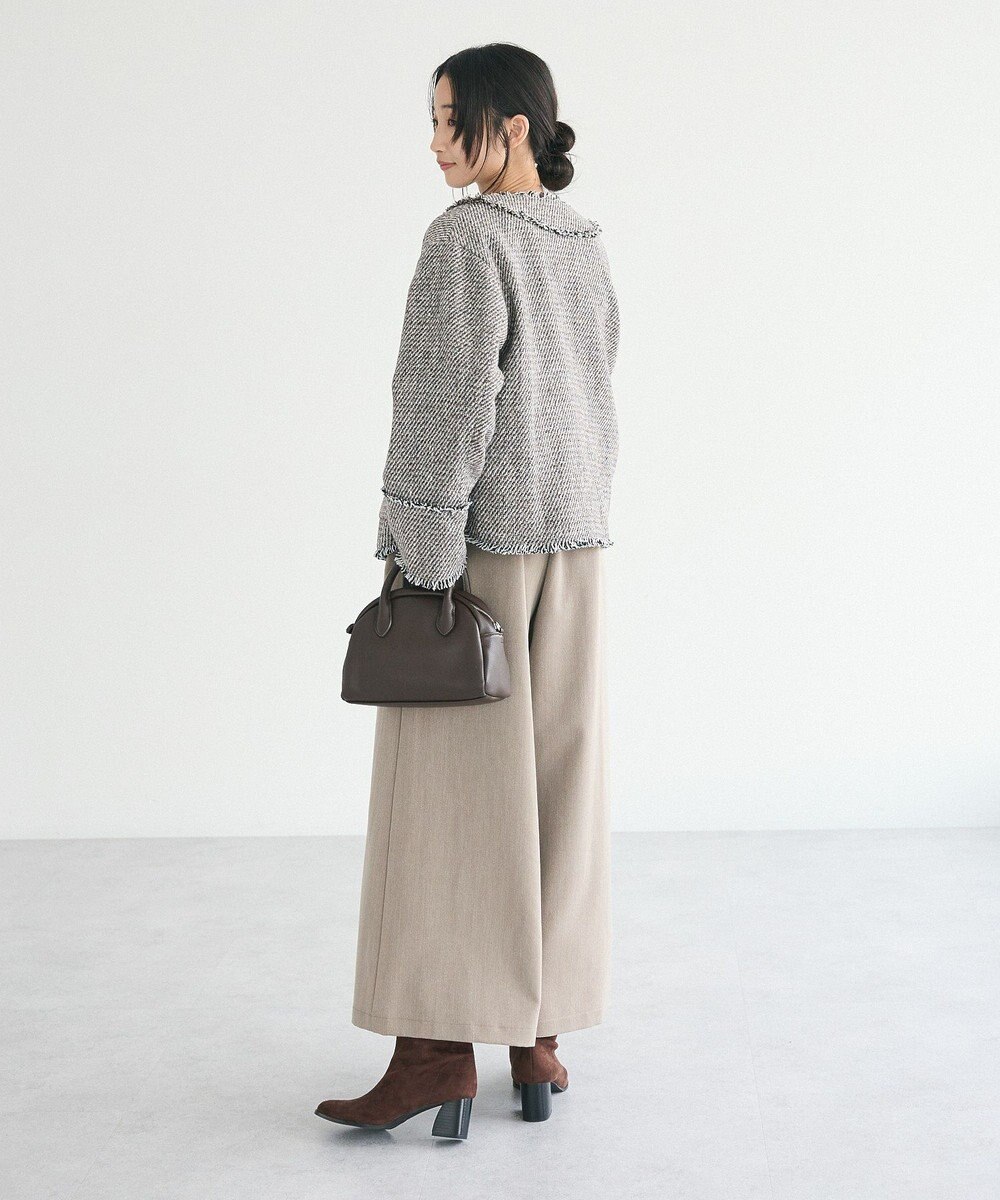 CRAFT STANDARD BOUTIQUE ツイードフリンジジャケット 