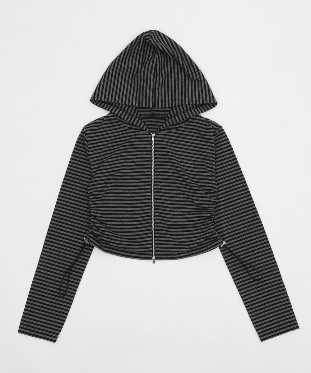 WEGO 柄Wジップパーカー 