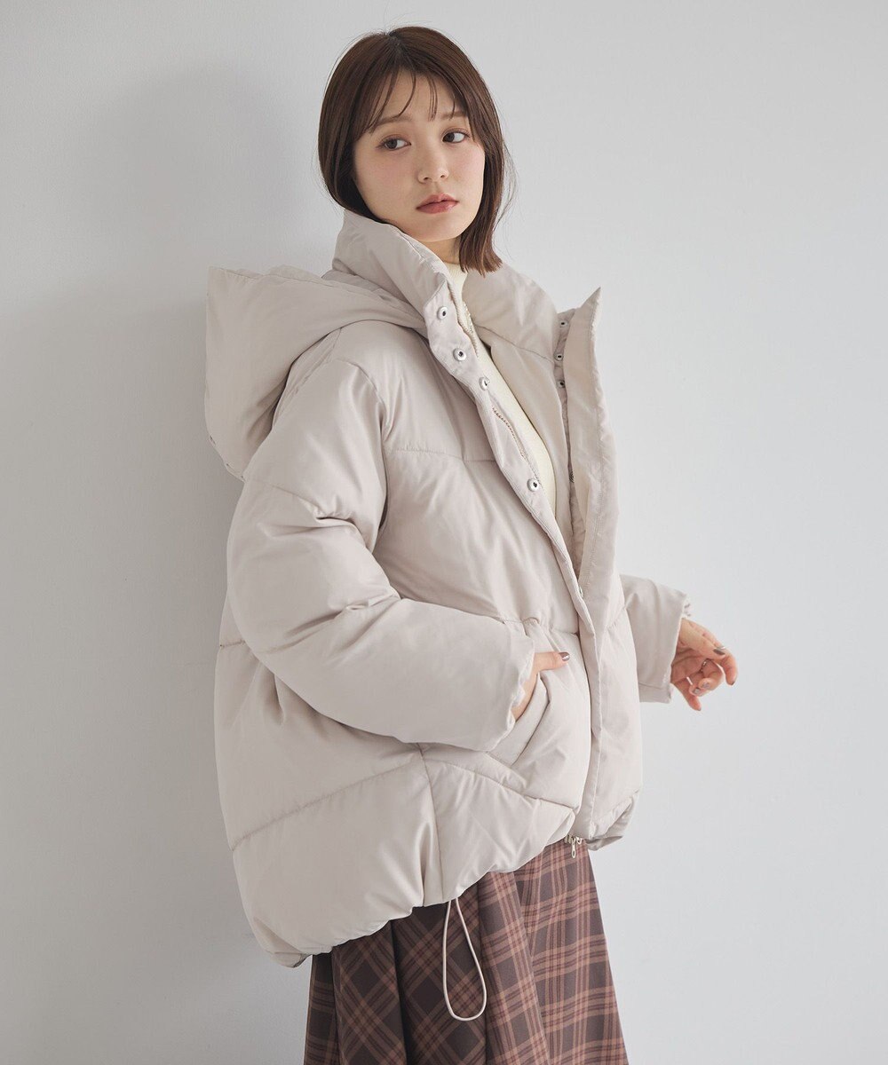 earth music&ecology 2WAYパファーブルゾン 