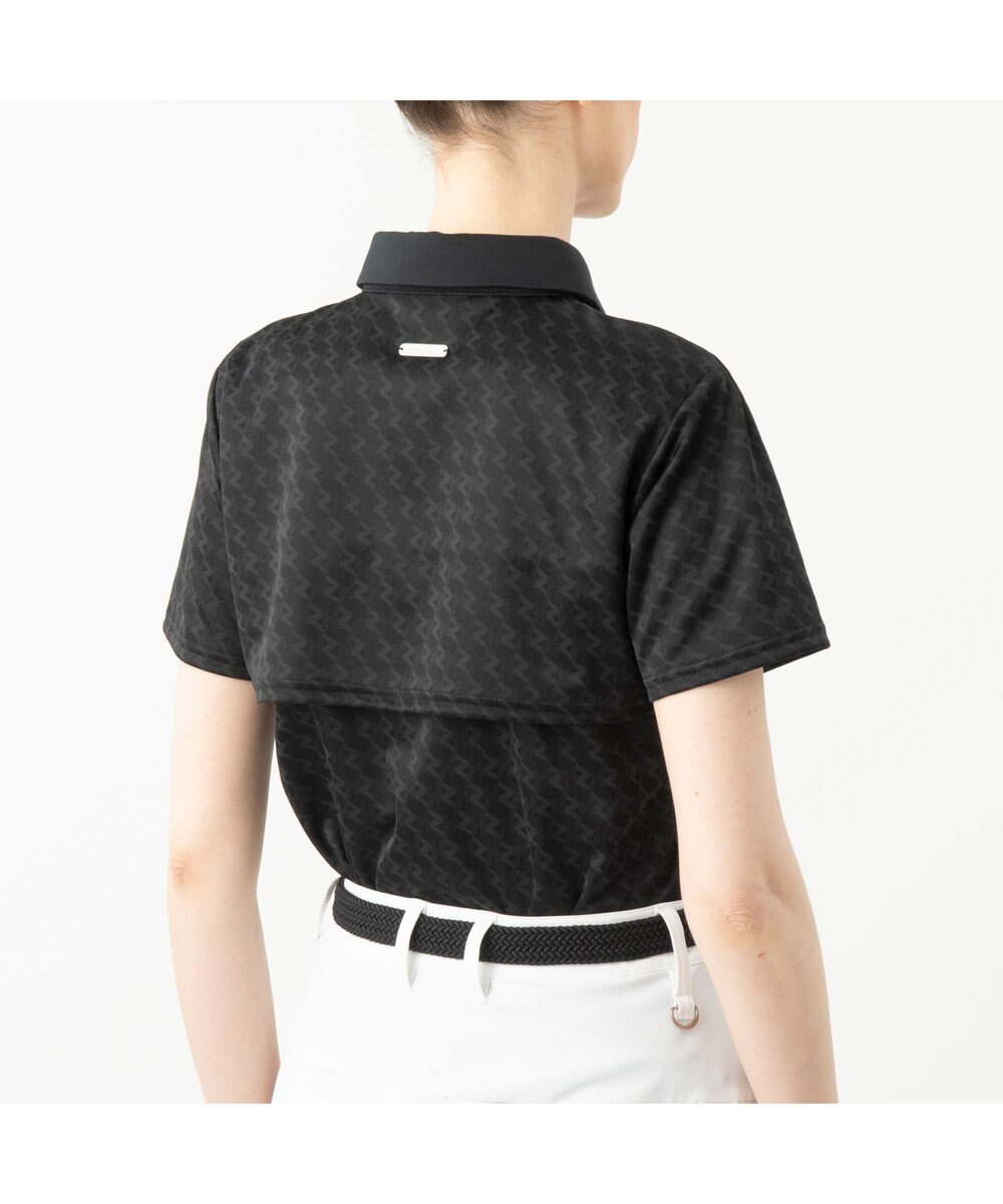 ZERO HALLIBURTON モノグラム柄ポロシャツ ZHG-W6S7a 85220 