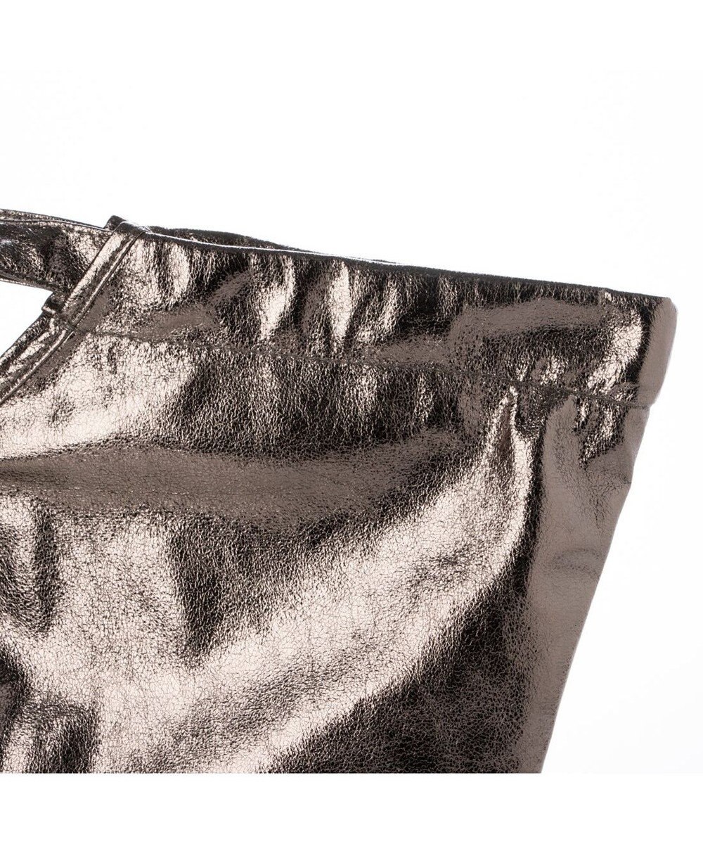 UNBILLION カシュカシュ cachecache / メタリックギャザーパッカブルトート 