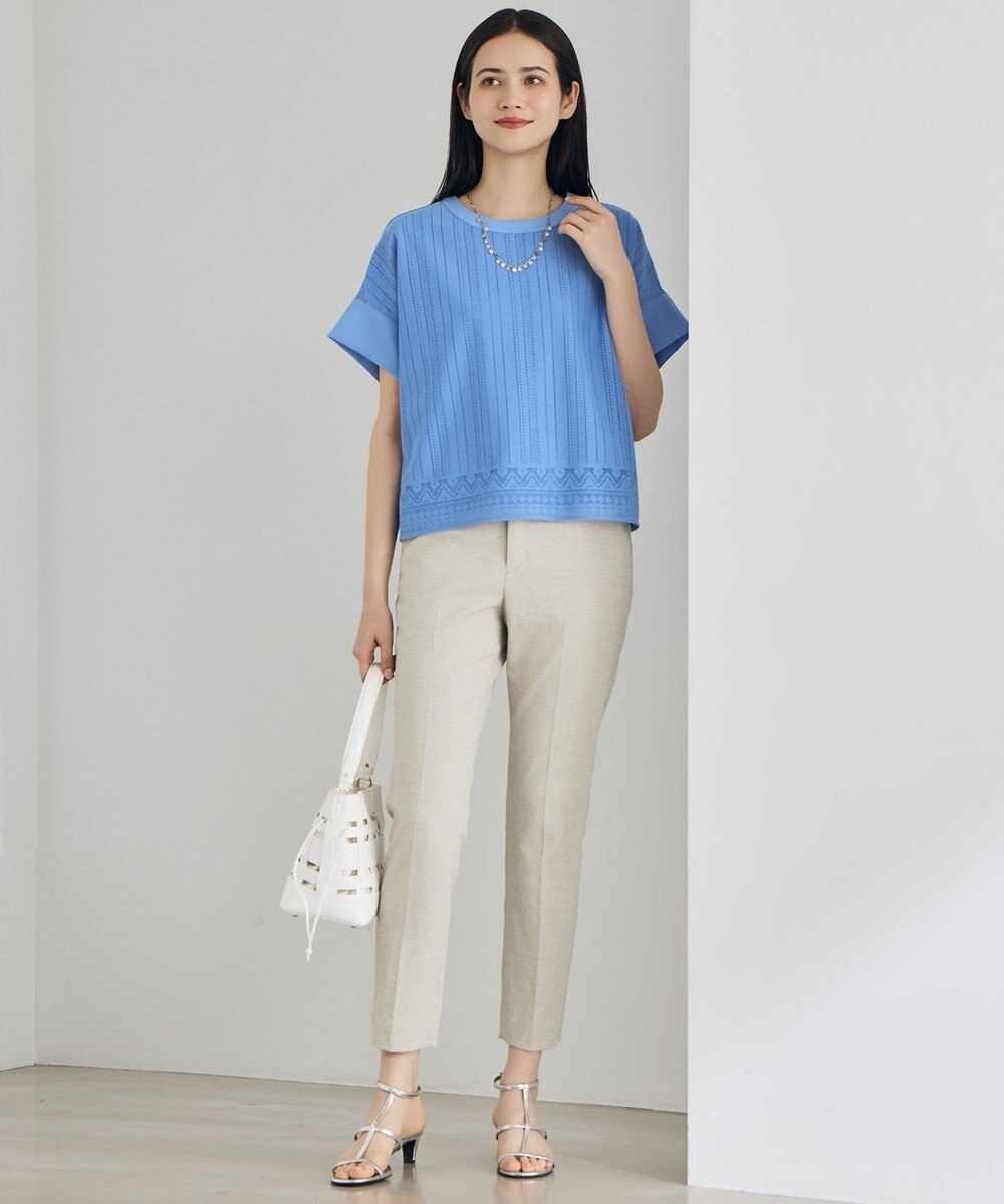 自由区 S 【カタログ掲載・2点SET】レースエッジ プルオーバー 