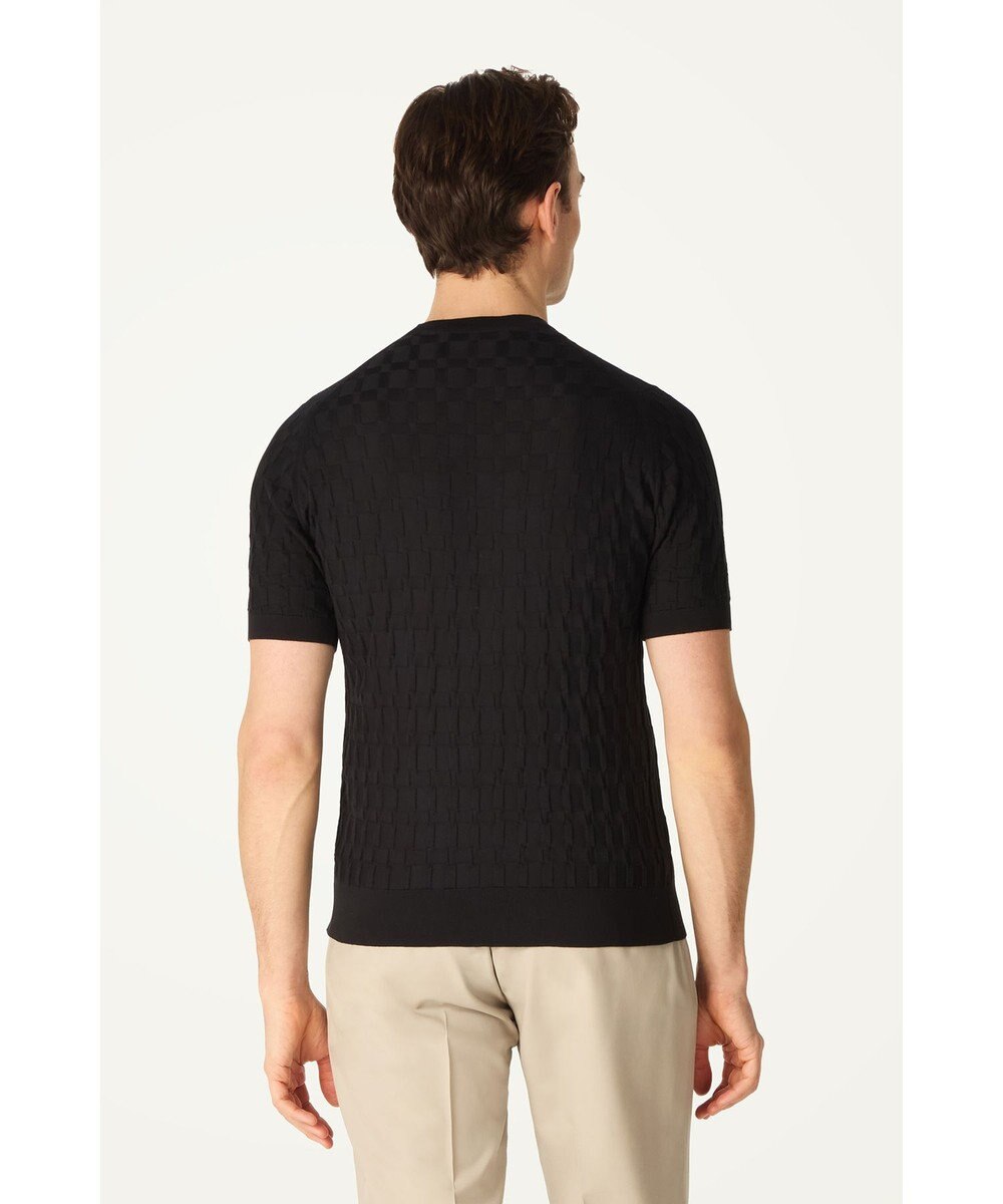 DAKS John Smedley for DAKS ハウスチェックTシャツ 