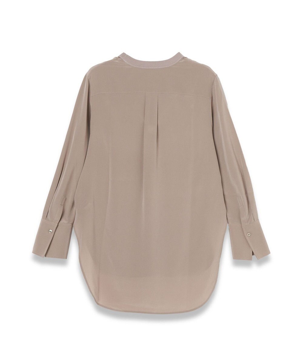 JOSEPH 【洗える】クレープ ド ソワ　Vネックブラウス 