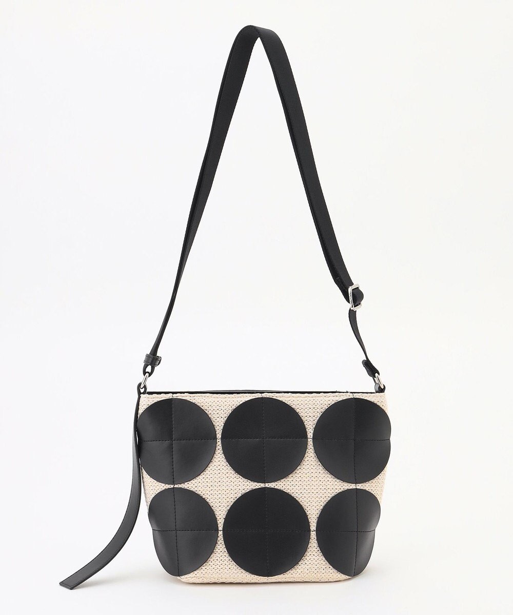 Y'SACCS サークルパッチショルダーバッグ 